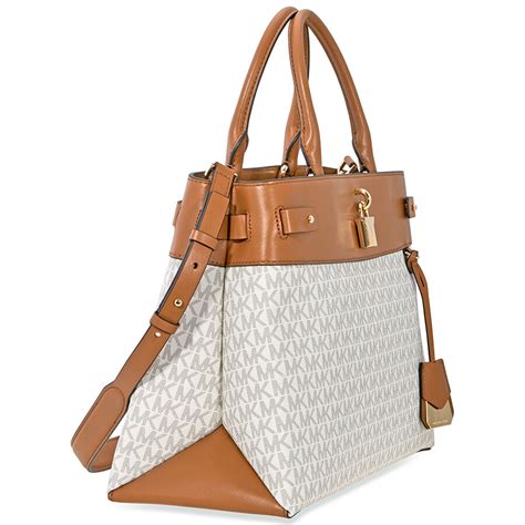 michael kors gramercy large logo debossed satchel|Gramercy Large Logo Debossed Satchel .